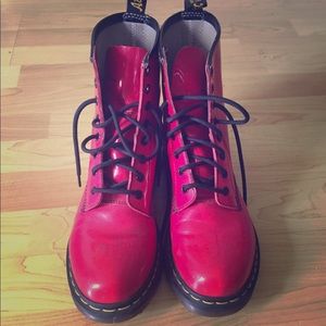Red Dr. Martens